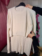Completo in misto lana Maglioncino e culotte