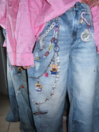 Jeans ciondoli SUPER denim chiaro