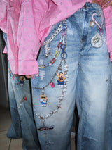 Jeans ciondoli SUPER denim chiaro