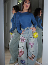 Jeans ballon Teddy don’t worry