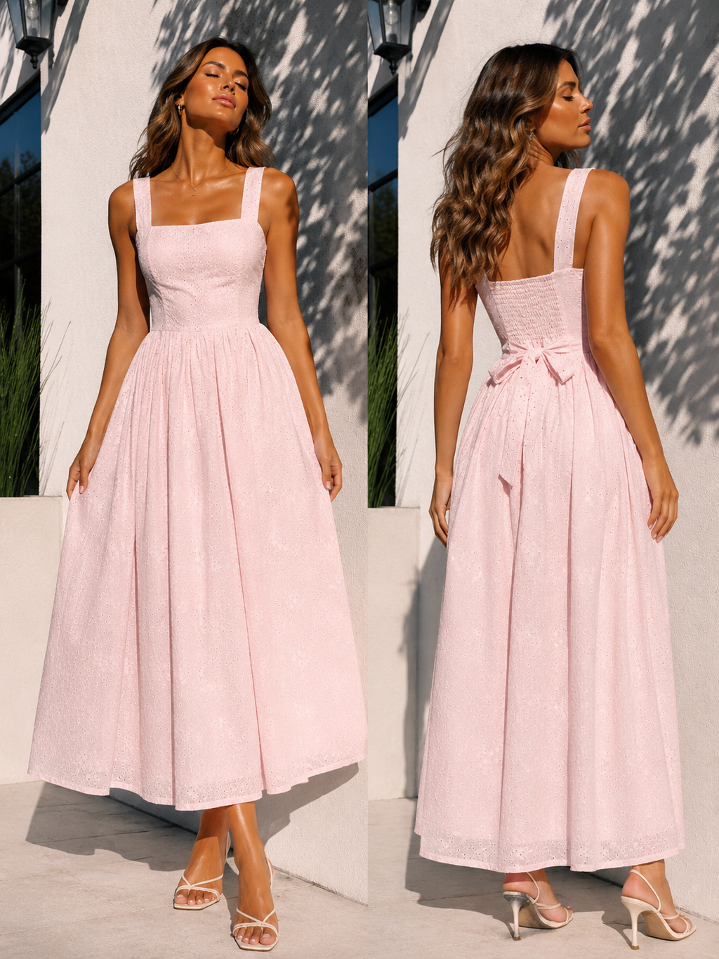Dress long sangallo