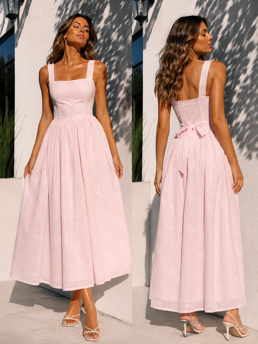 Dress long sangallo