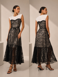 Dress pizzo black