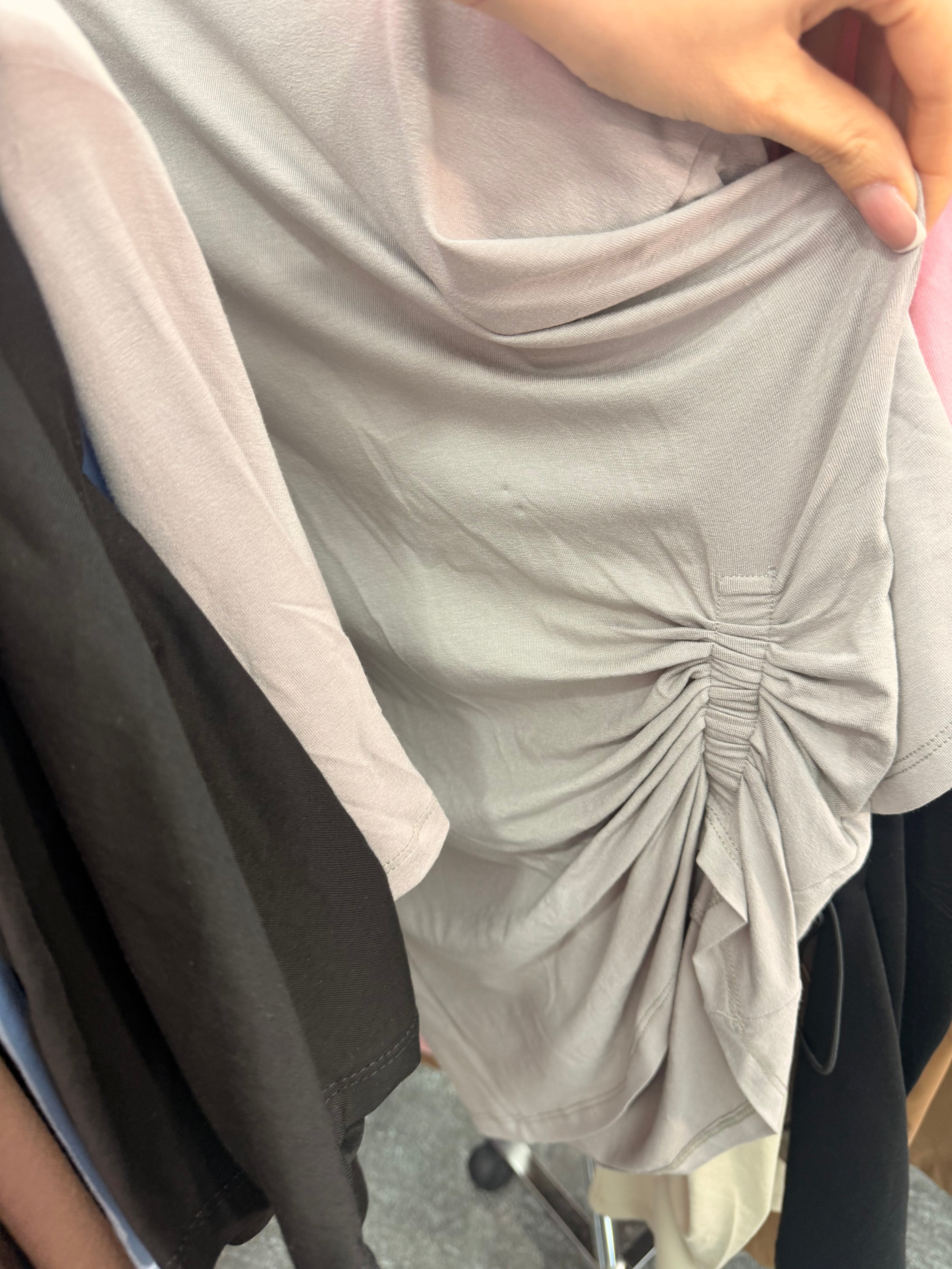 Maglia JustWest con drappeggio