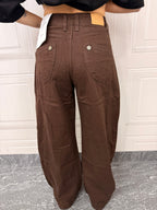 Jeans brownie star gold