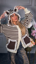 Maglione orso con orecchie