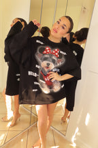 Maglia double con manica corta e manica lunga Hello
