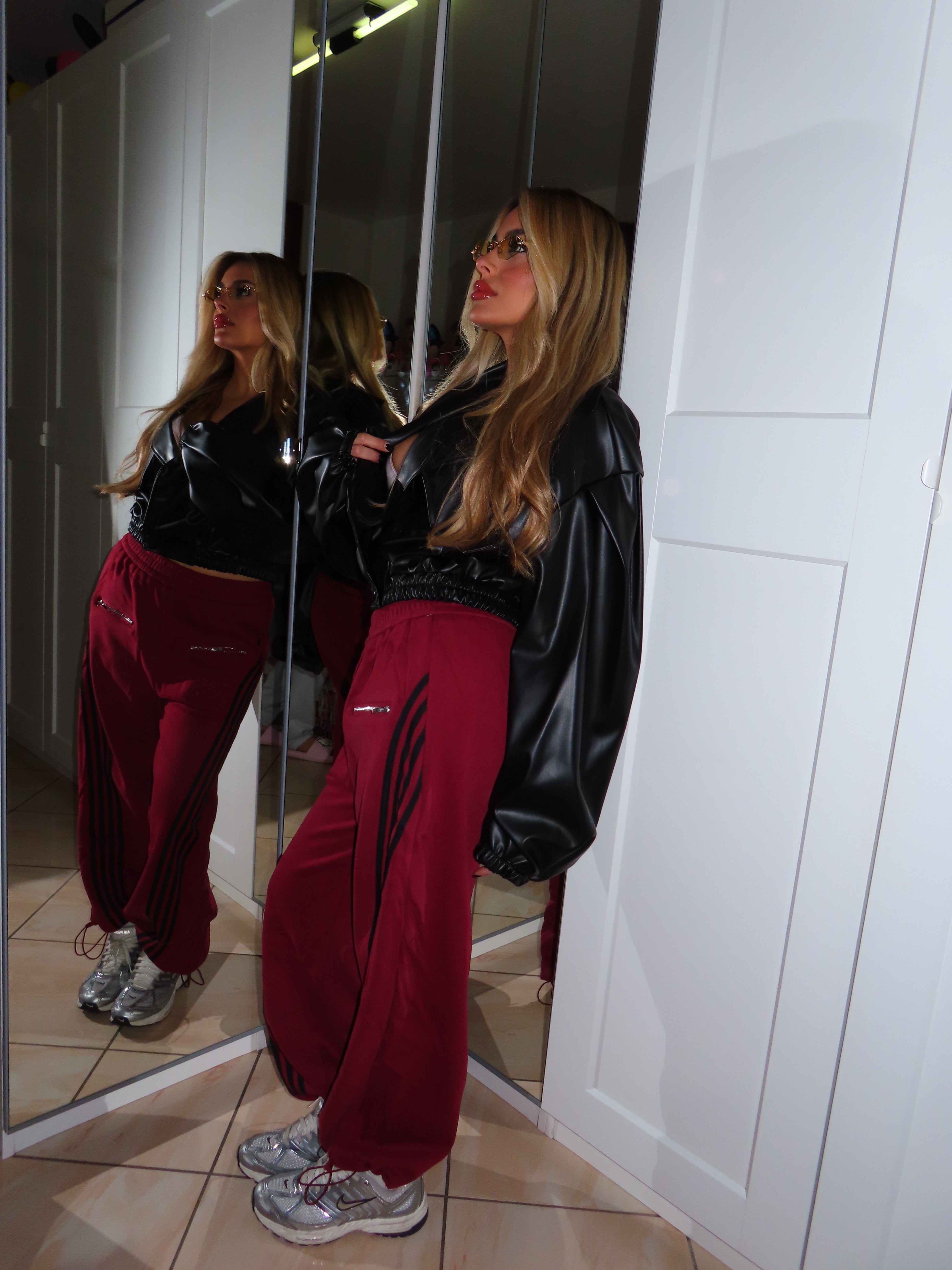 Pantaloni di tuta over