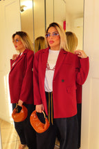 Giacca con spalline over JustWest Lala