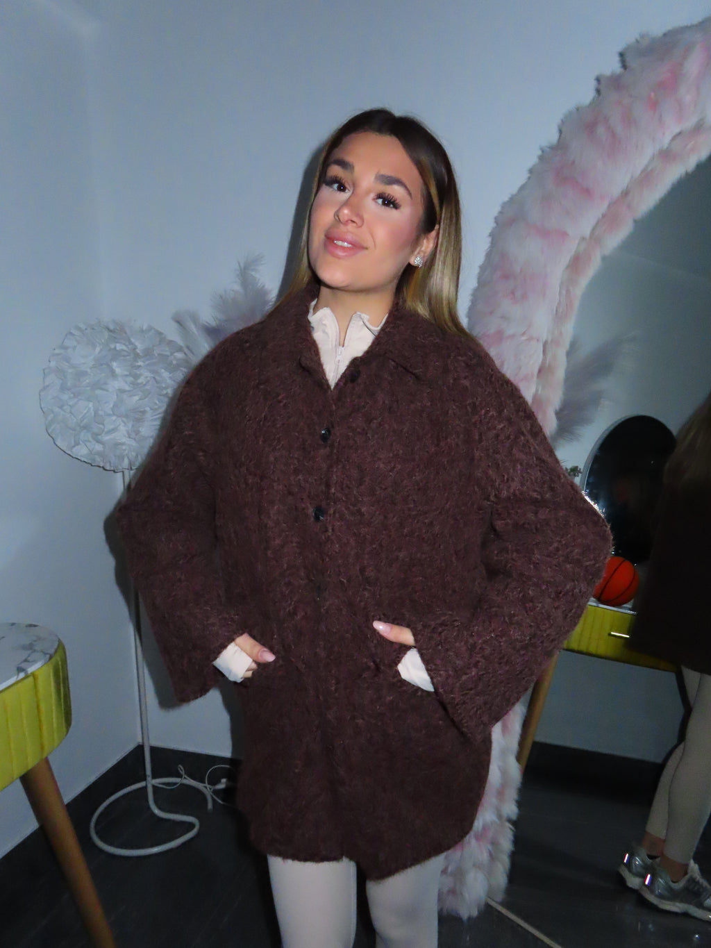 Cappotto bouclé