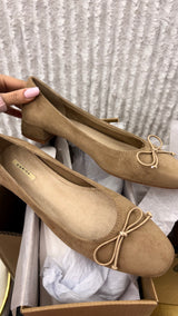 Scarpe ballerine con tacco Lili