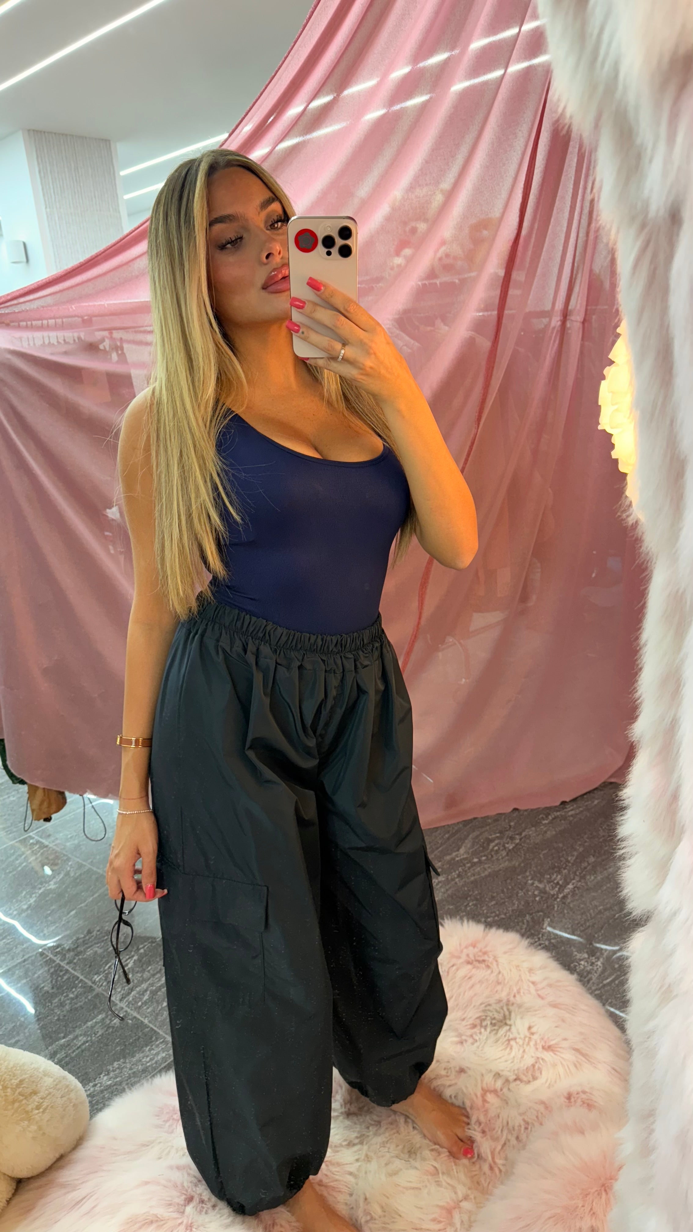 Parachute blu