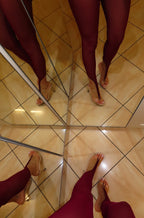 Leggins velato con culotte