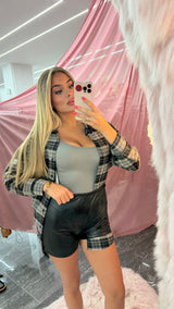 Camicia pin up grey