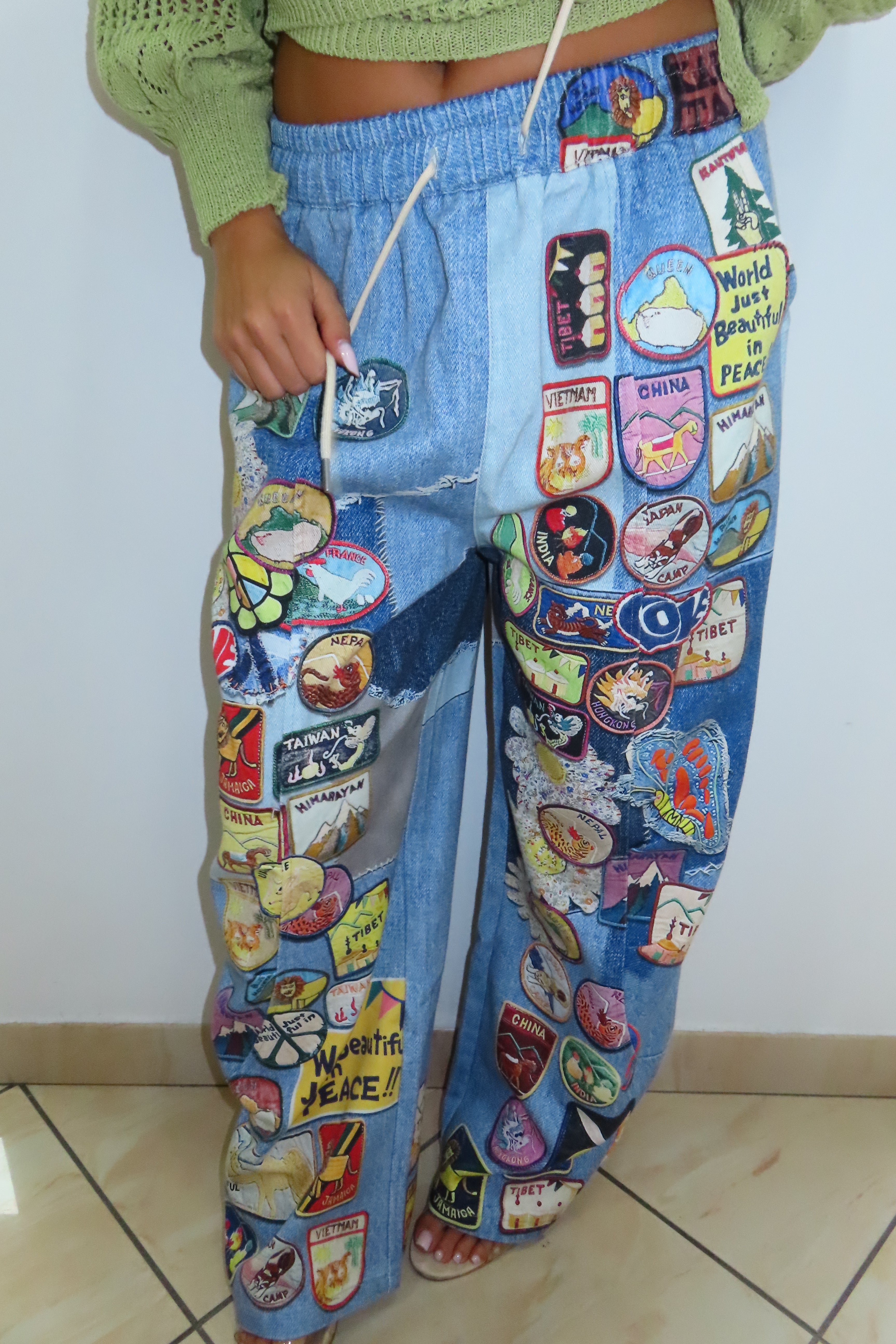 Jeans peace & love