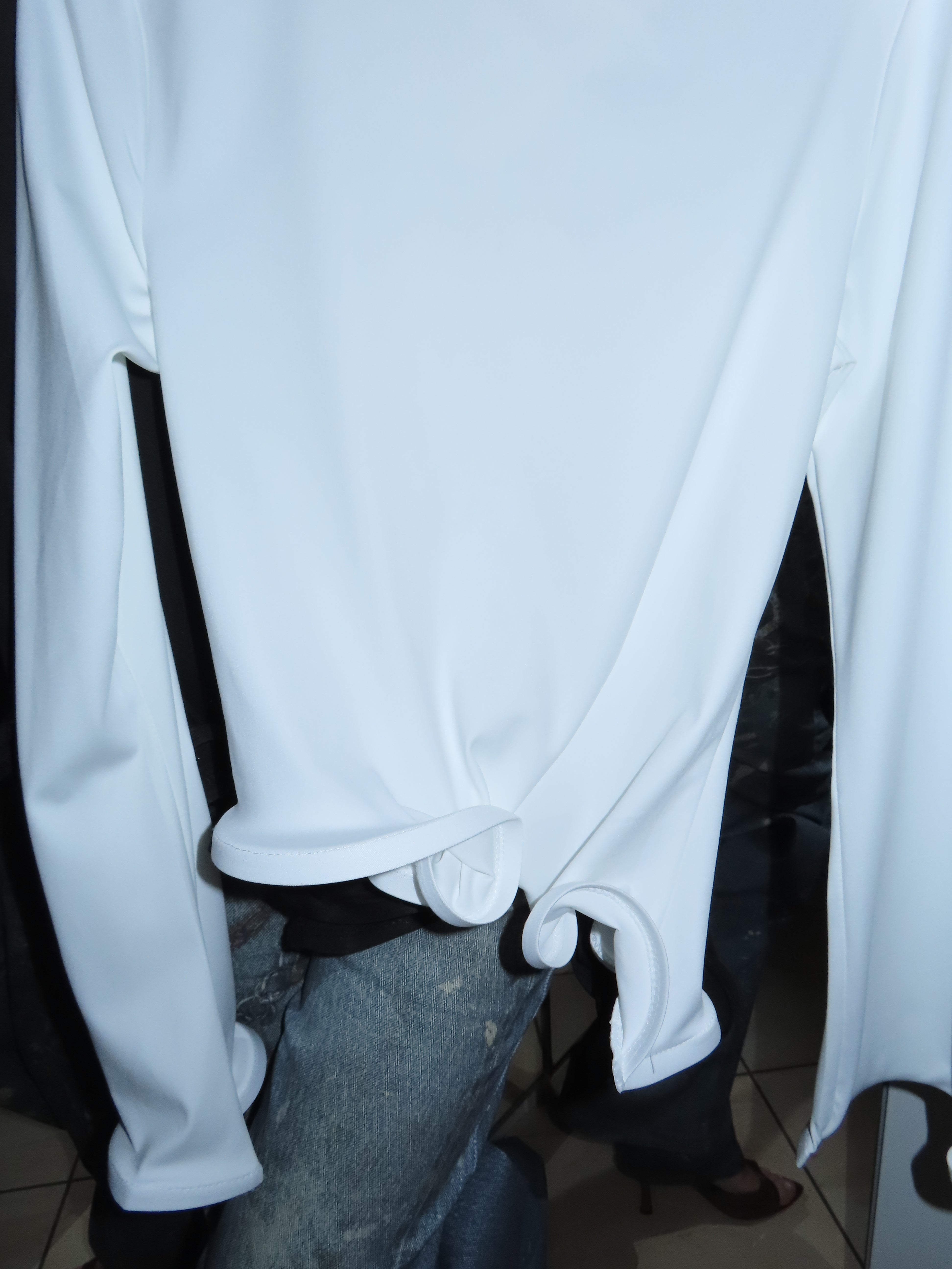 Maglia con riccio in lycra