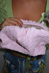 Bag trapuntata clutch