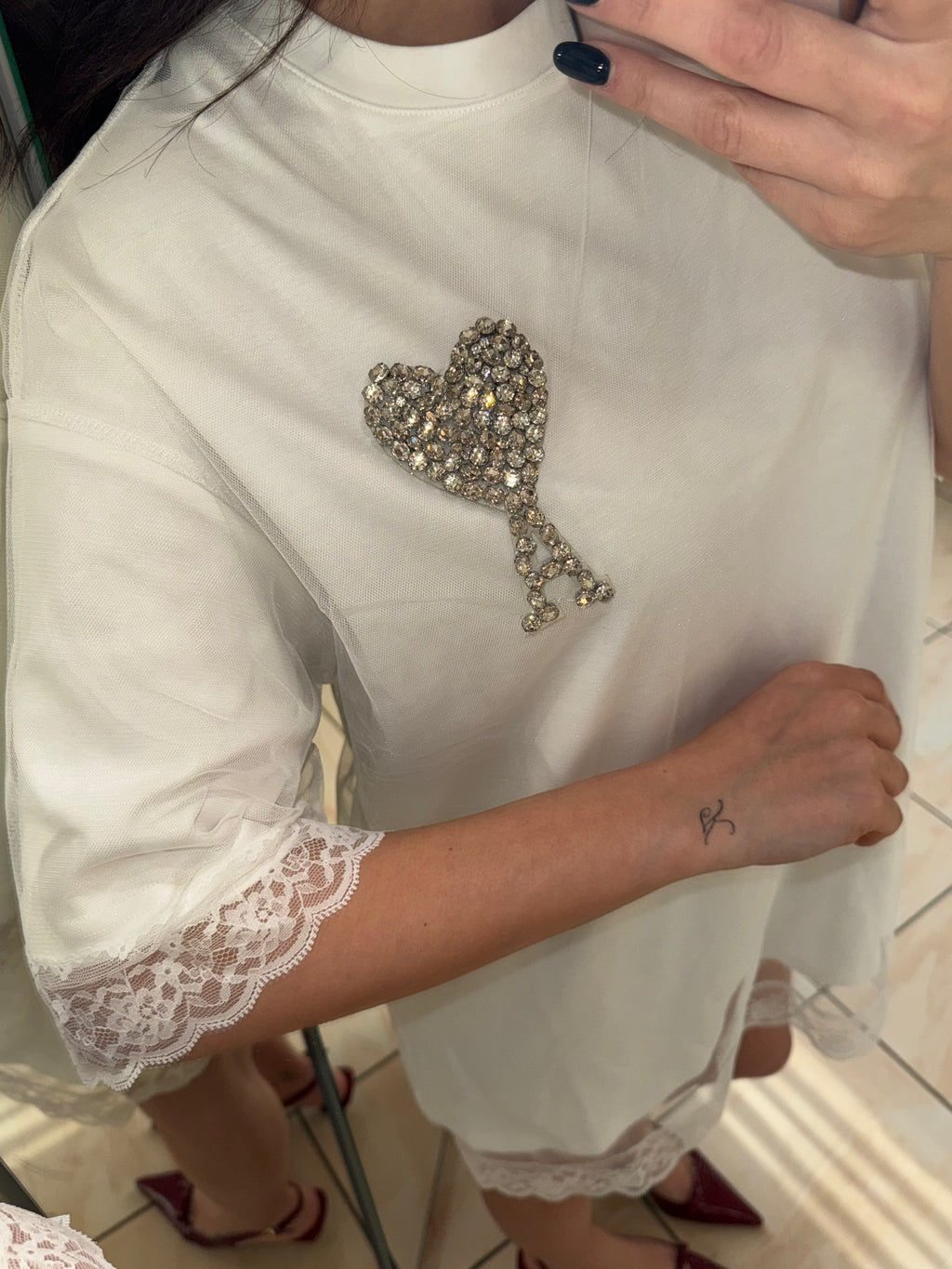Maglia luce di cristallo