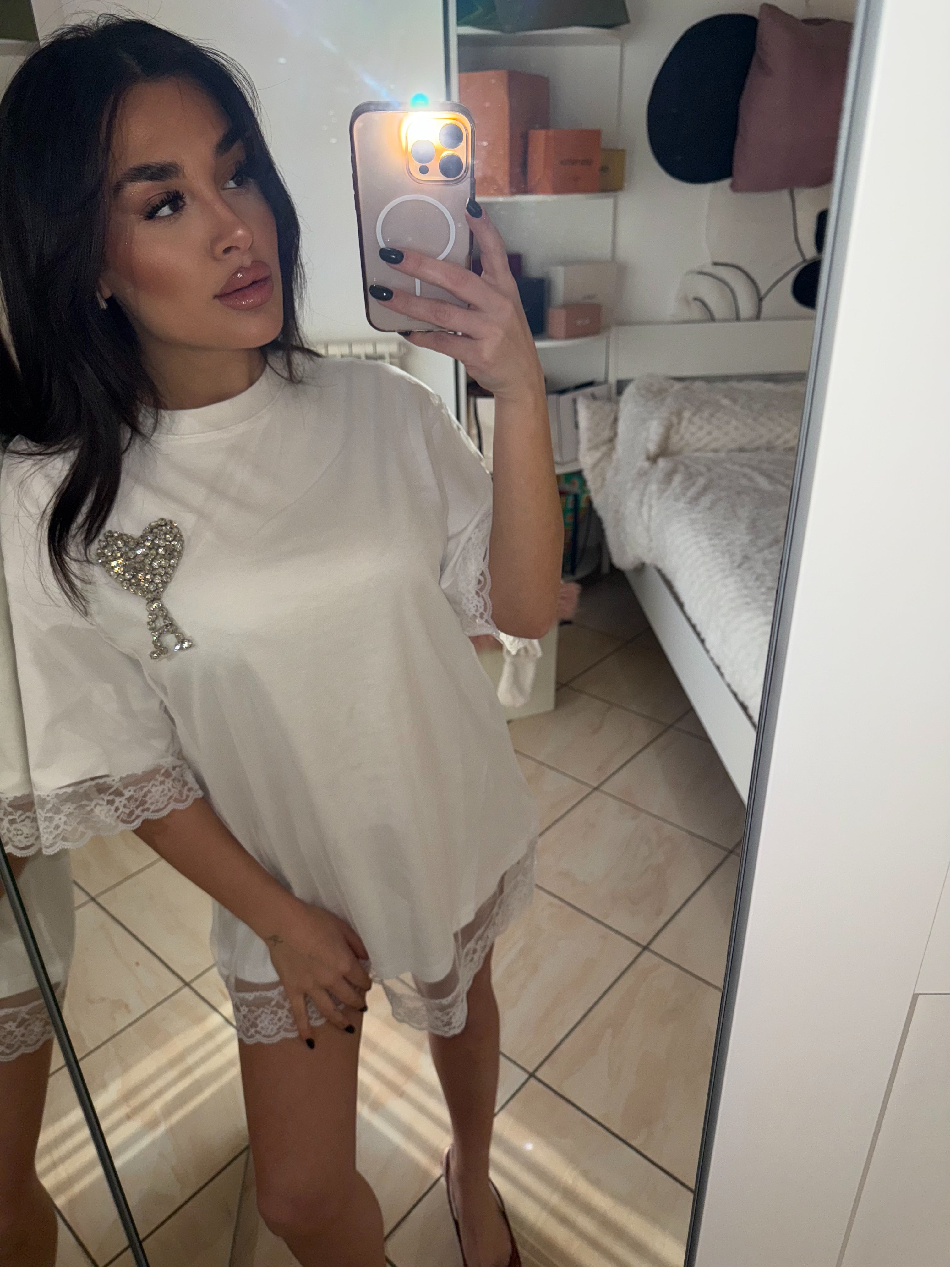 Maglia luce di cristallo