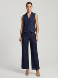 Set blue denim