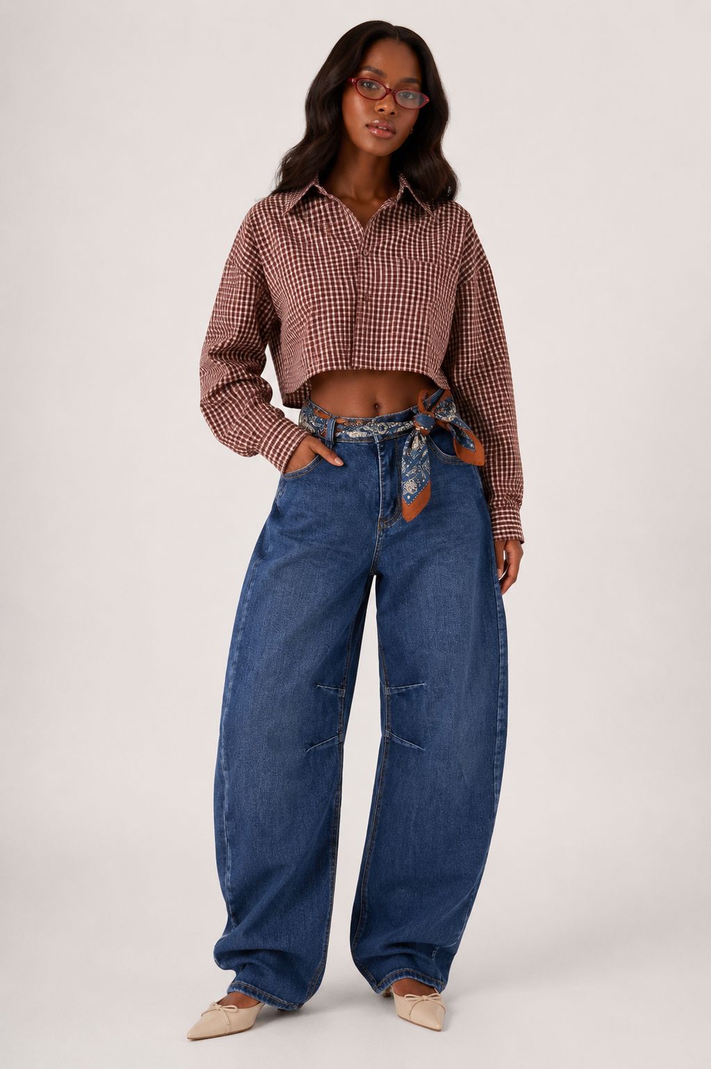 Jeans Foulard