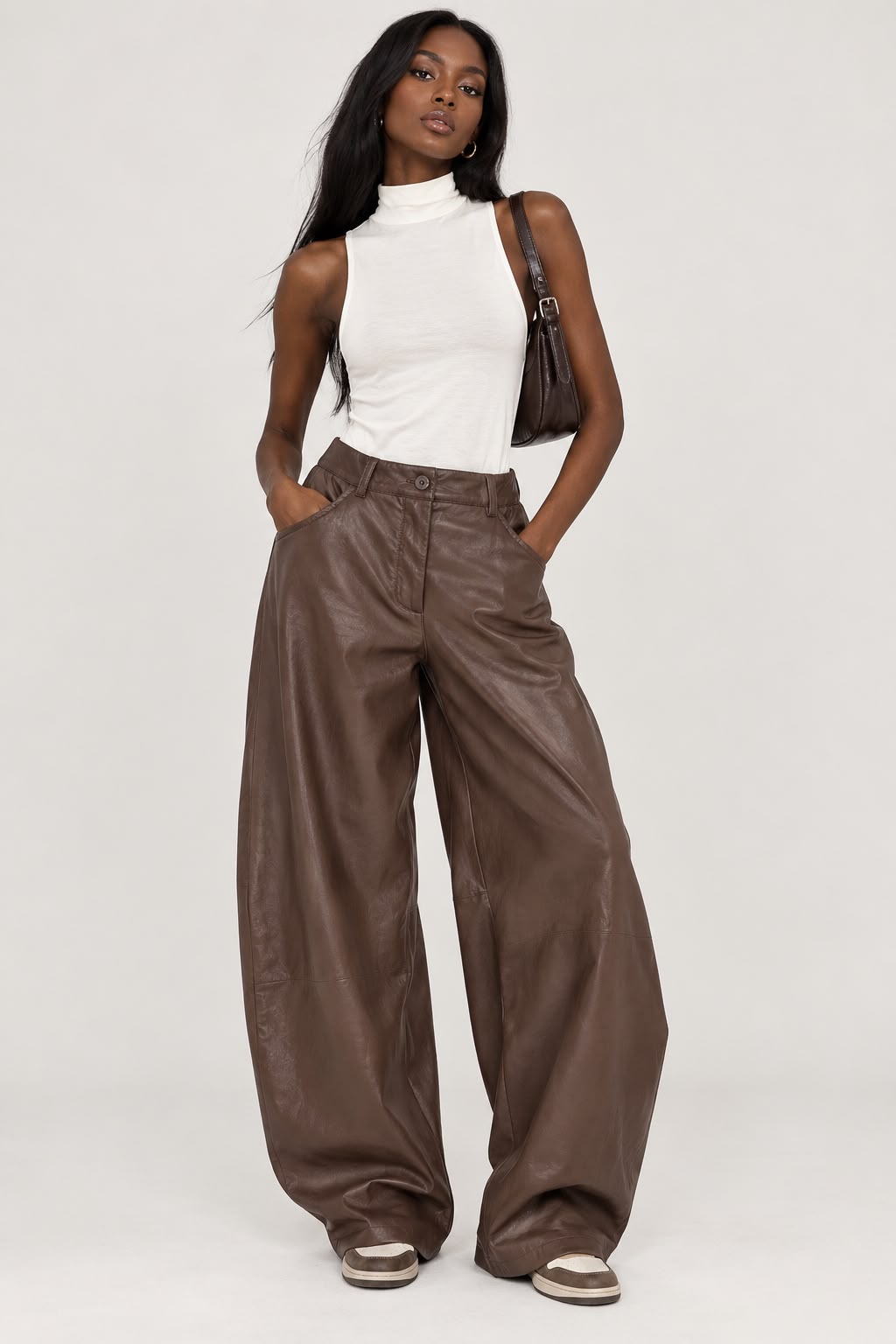 Pantalone Ecopelle Ginny