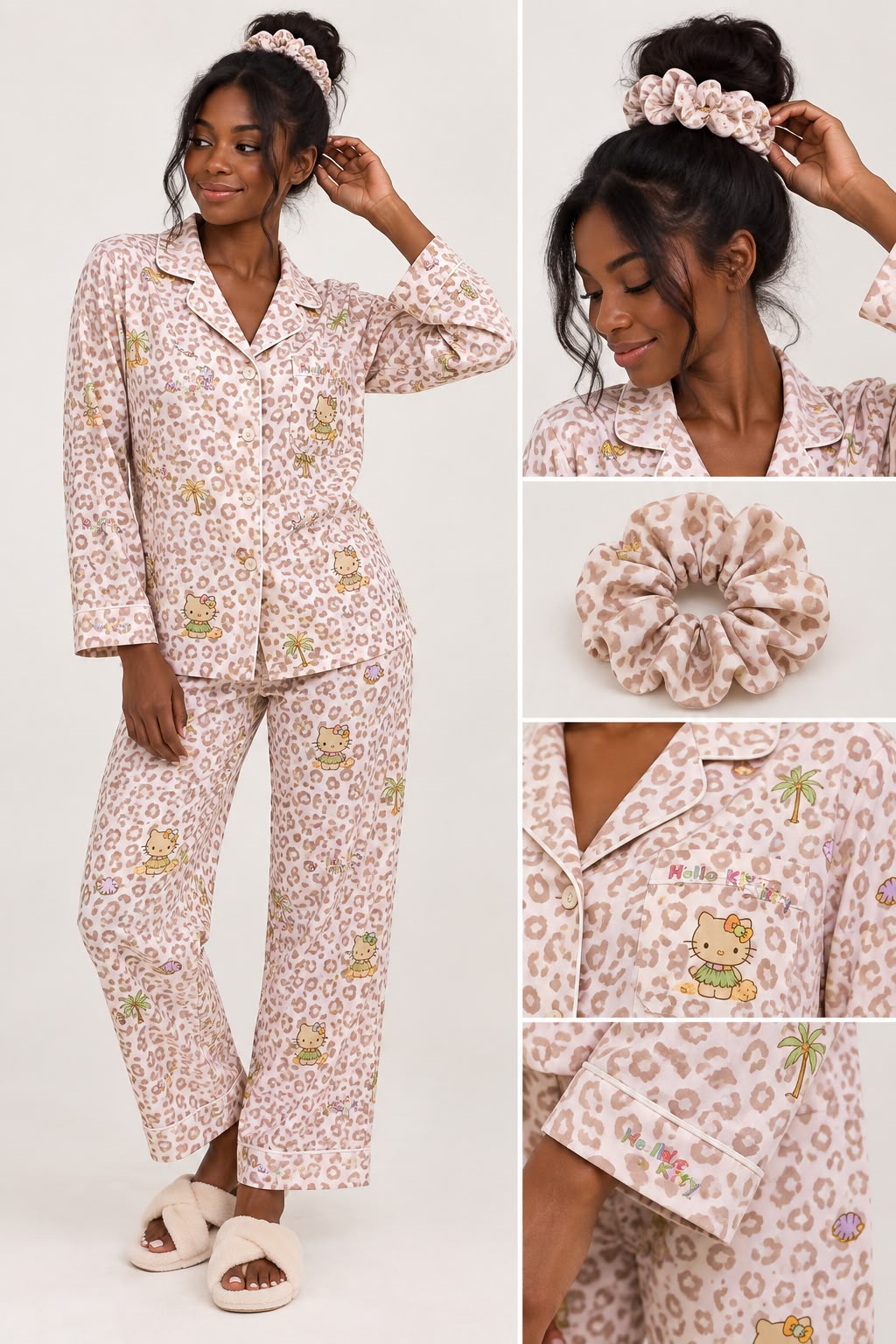 Pigiama Kitty Leopard