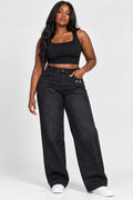 Jeans Black Strass