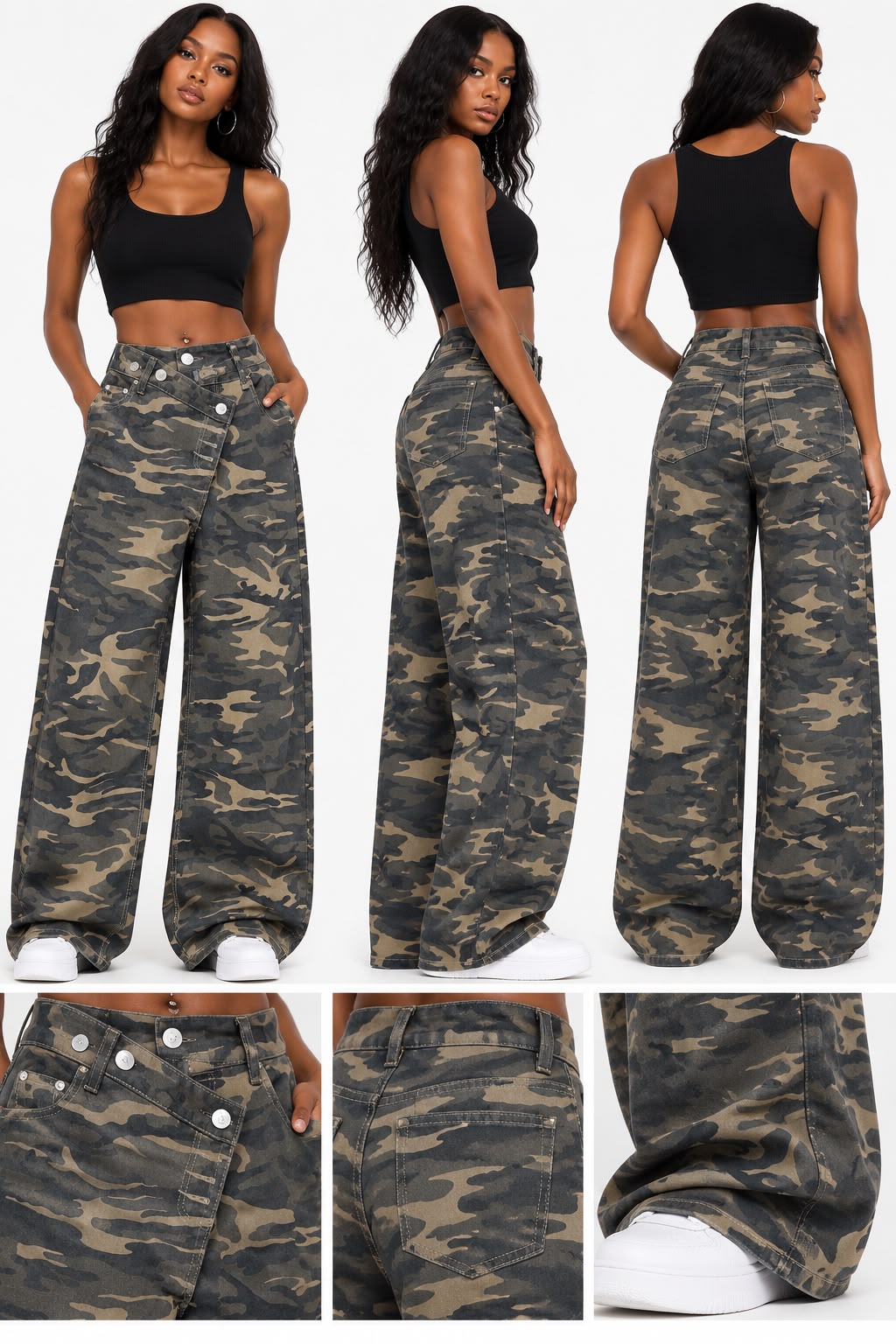 Jeans Mimético Trasversale