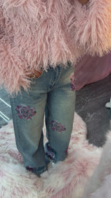 Jeans rosé