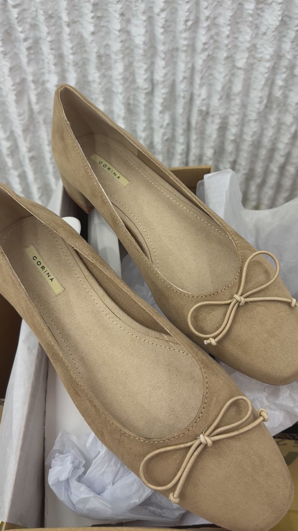 Scarpe ballerine con tacco Lili